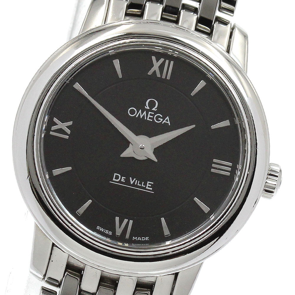 OMEGA 424.10.24.60.01.001 De Ville Prestige Quartz Ladies' Watch with Warranty