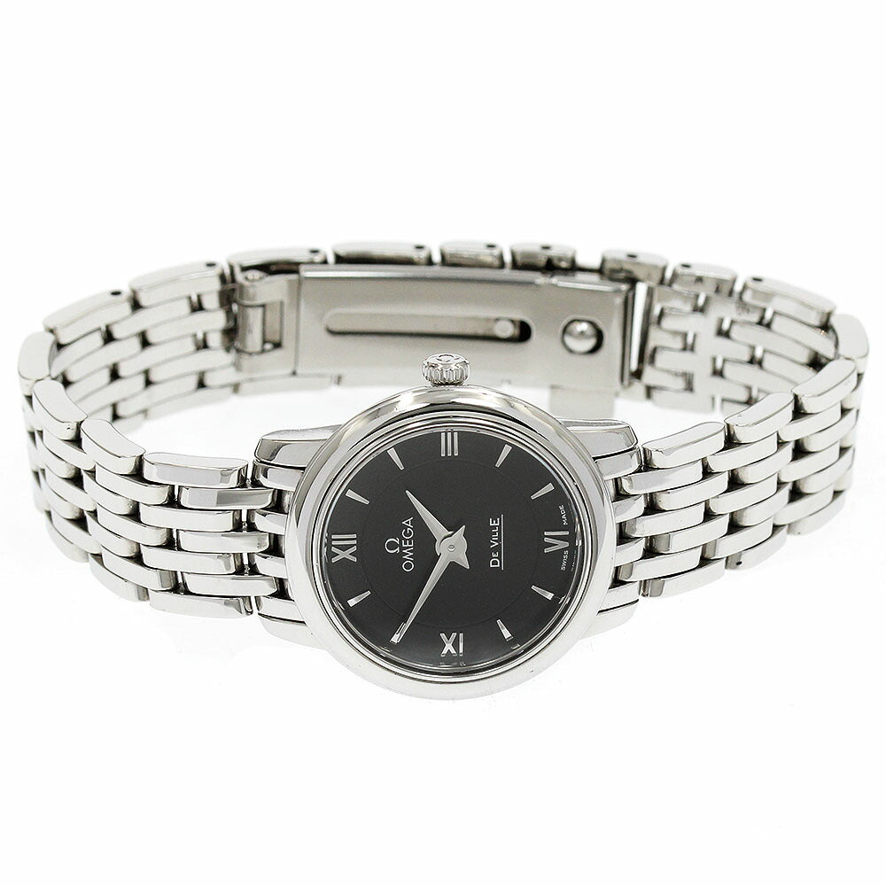 OMEGA 424.10.24.60.01.001 De Ville Prestige Quartz Ladies' Watch with Warranty