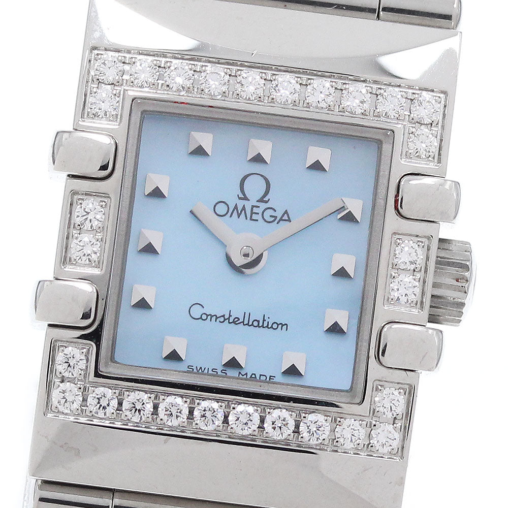 OMEGA 1537.74 Constellation Diamond Bezel Quartz Ladies Good Product