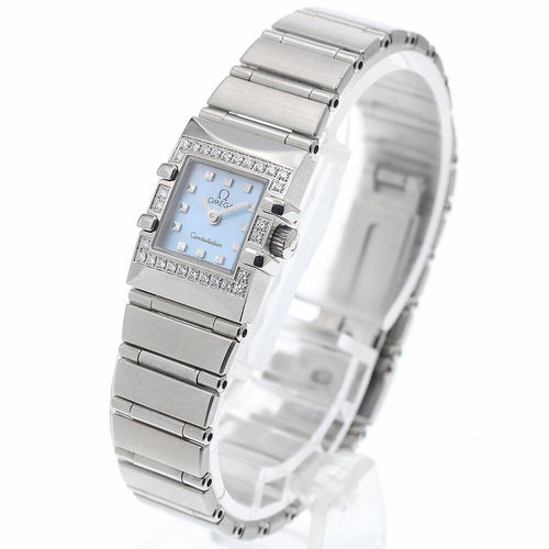 OMEGA 1537.74 Constellation Diamond Bezel Quartz Ladies Good Product