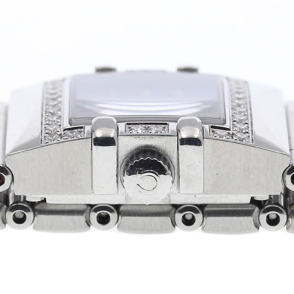 OMEGA 1537.74 Constellation Diamond Bezel Quartz Ladies Good Product