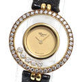 Chopard 20/5448 Happy Diamond K18YG Diamond Bezel Quartz Women's