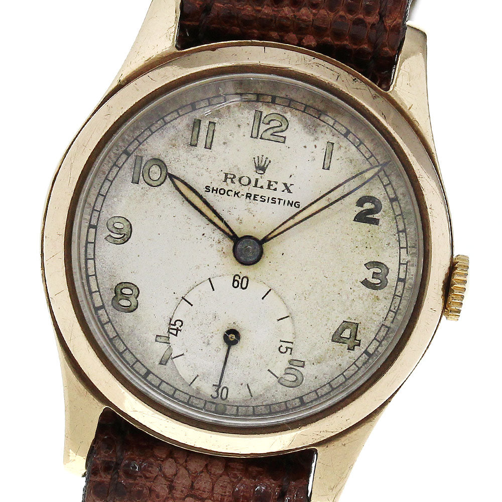 ROLEX ref.12325 K9YG Vintage Denison Case Manual Winding Men's