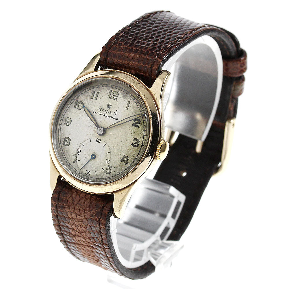 ROLEX ref.12325 K9YG Vintage Denison Case Manual Winding Men's