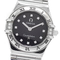 OMEGA 1566.56 Constellation 12P Diamond 4P Diamond Bezel Quartz Women's