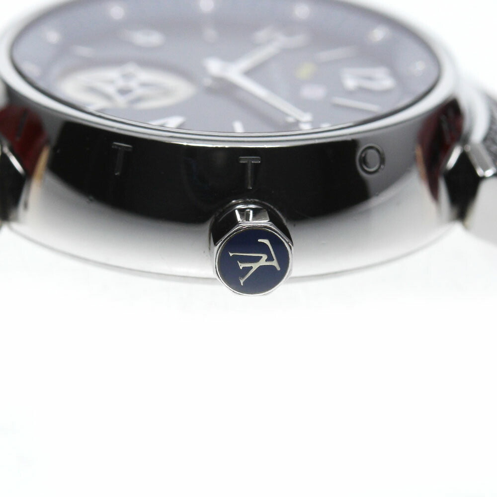 LOUIS VUITTON Q12M4 Tambour Lovely Cup Lug Diamond Quartz Women's