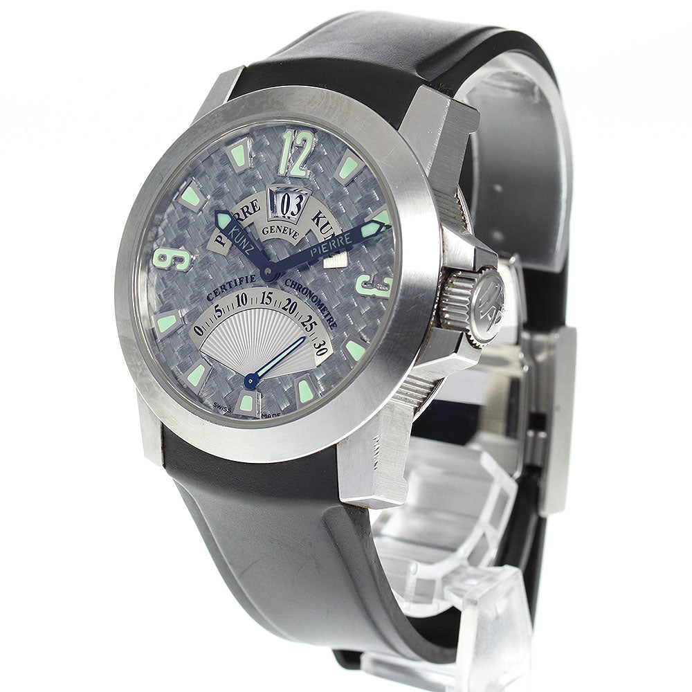 Junk [PIERRE KUNZ] Grande Date Retrograde PKG 016 GD SPORT Automatic Men's Watch
