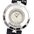 Chopard 20/5681 Happy Diamond K18WG 5P Diamond Quartz Women's