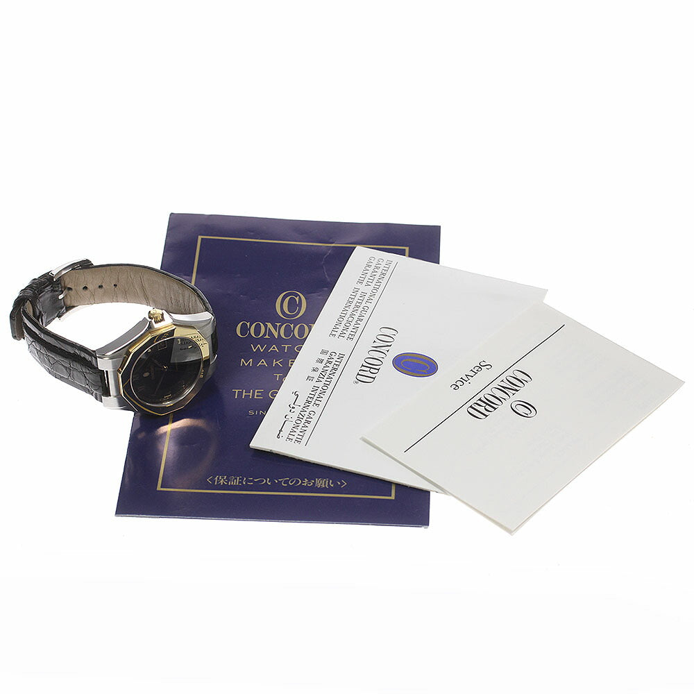 Concord 15.A9.112 Marina Date Yellow Gold Bezel Automatic Men's Watch with Warranty