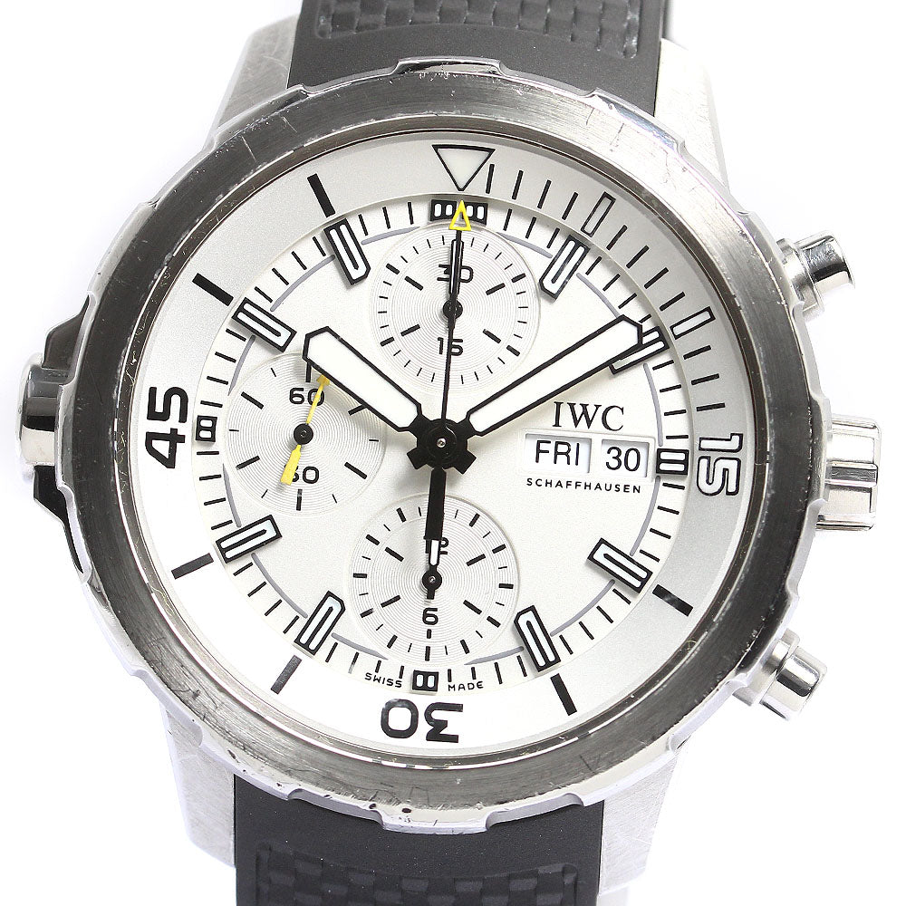 IWC SCHAFFHAUSEN IW376801 Aquatimer Chronograph Automatic Men's Watch with Warranty
