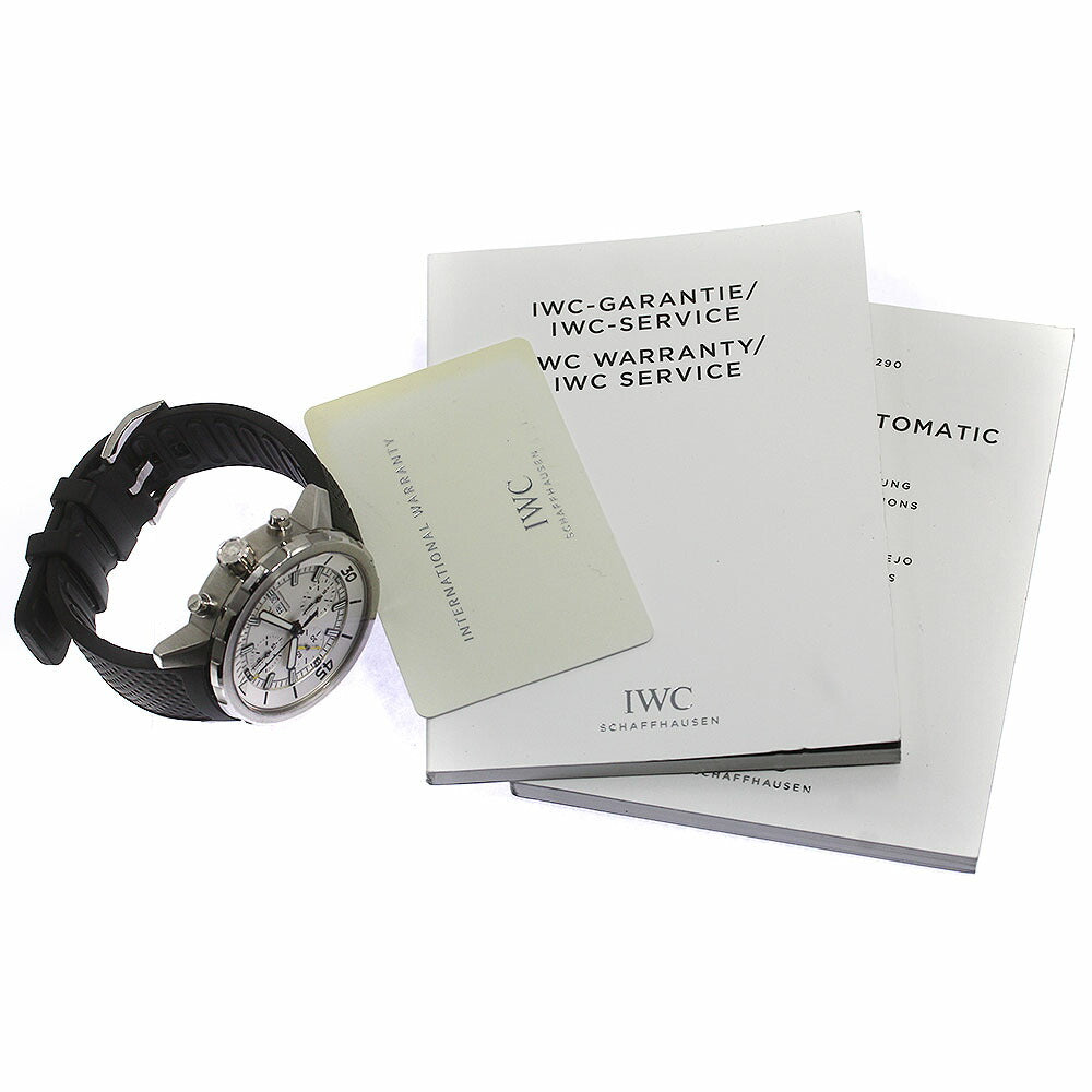 IWC SCHAFFHAUSEN IW376801 Aquatimer Chronograph Automatic Men's Watch with Warranty