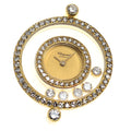 Chopard 20/3957 Happy Diamonds K18YG Diamond Bezel Head Quartz Women's