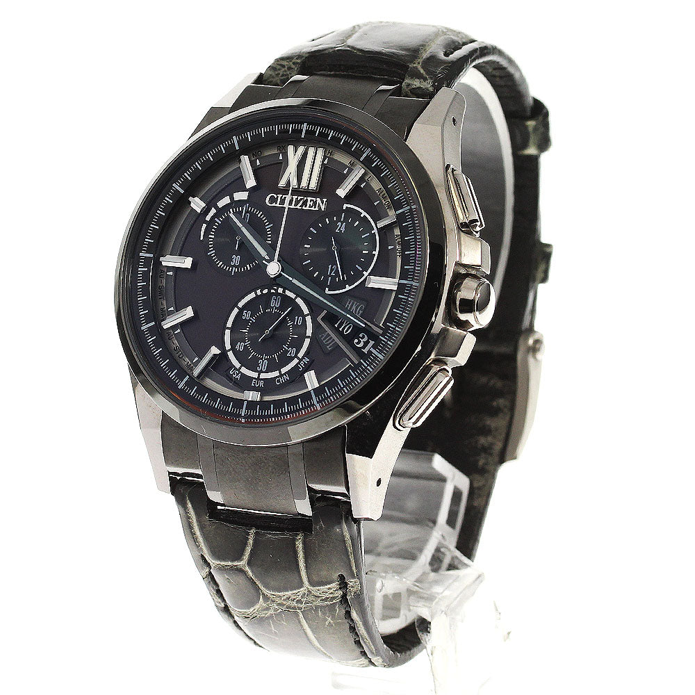 CITIZEN BY0095-09E/H610-T018891 Attesa 25th Anniversary Model Solar Radio-Controlled Men's Watch with Box and Warranty