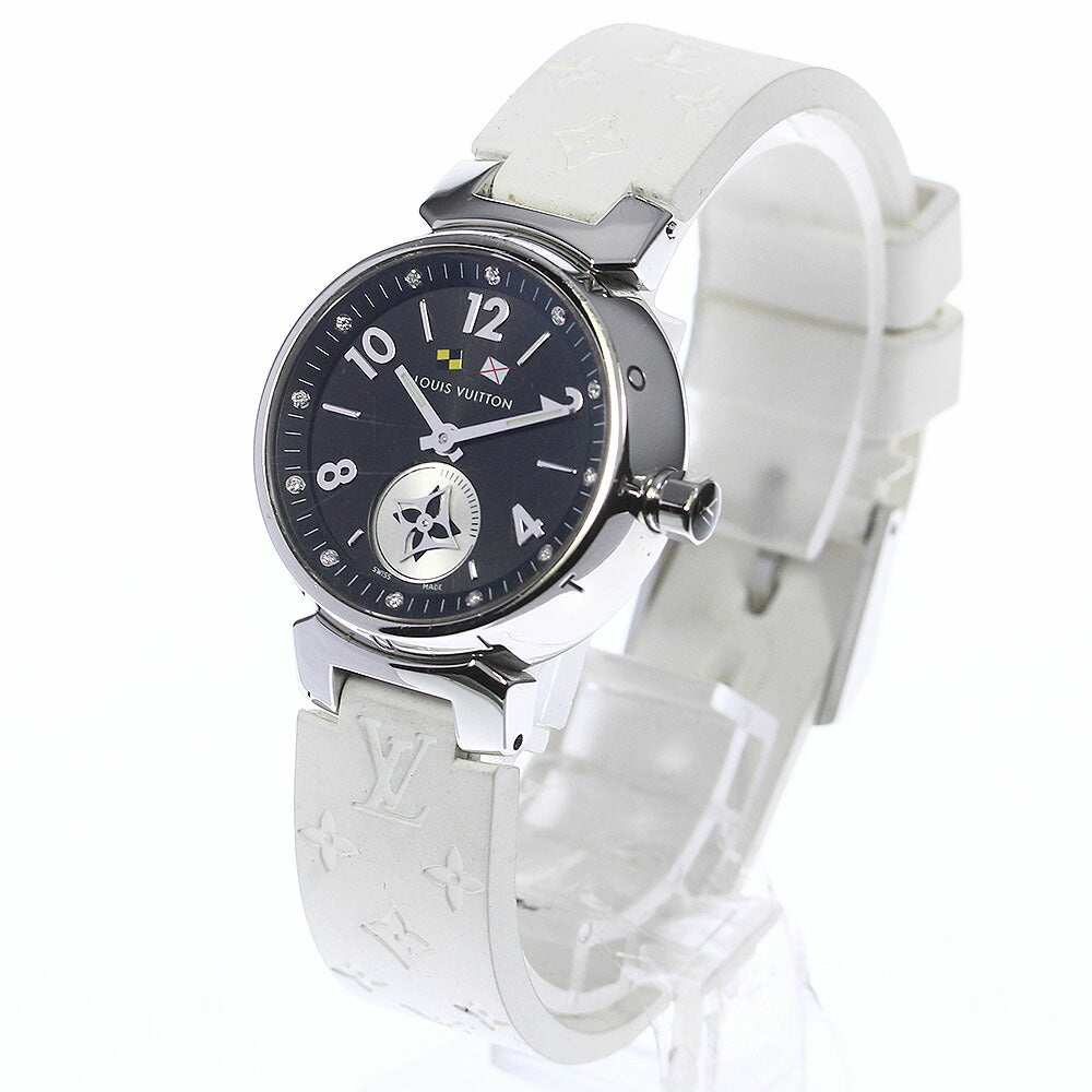 LOUIS VUITTON Q12M1 Tambour Quartz Women's