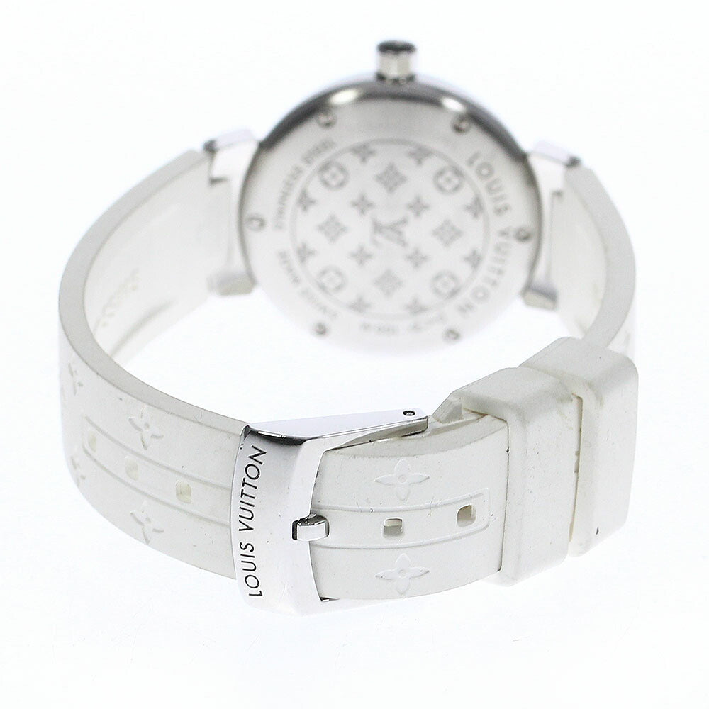 LOUIS VUITTON Q12M1 Tambour Quartz Women's