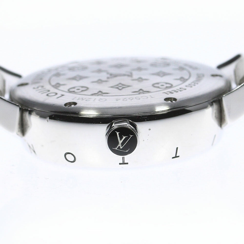 LOUIS VUITTON Q12M1 Tambour Quartz Women's