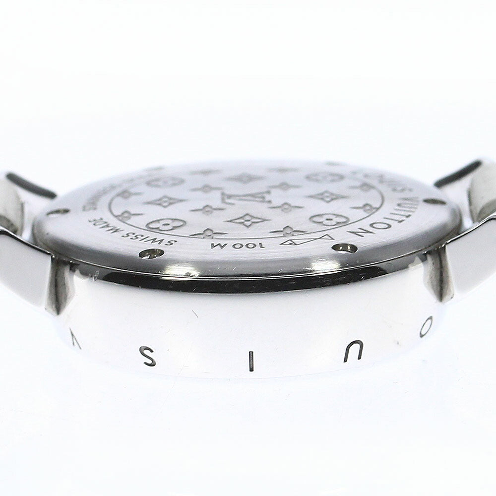 LOUIS VUITTON Q12M1 Tambour Quartz Women's