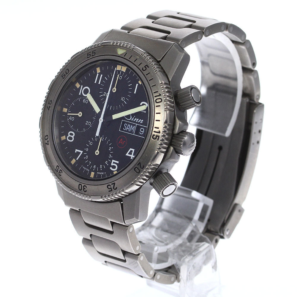 Sinn 203.TI Diving Watch Day Date Automatic Men's Box Included