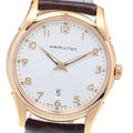 HAMILTON H38541513 Jazzmaster Thinline Date Quartz Men's Watch Unused Box and Warranty Card Included