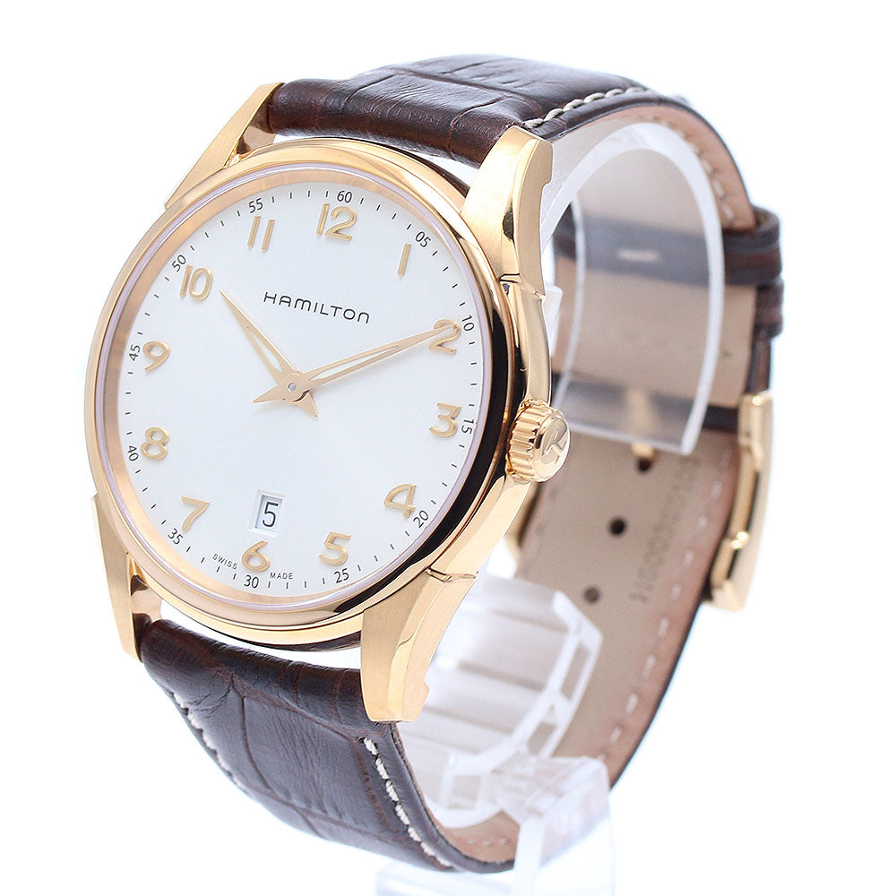 HAMILTON H38541513 Jazzmaster Thinline Date Quartz Men's Watch Unused Box and Warranty Card Included