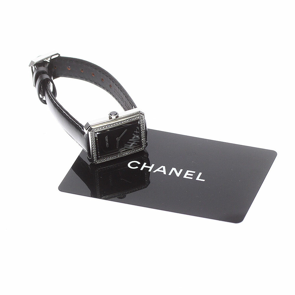 CHANEL H4883 Boyfriend Diamond Bezel Quartz Women's Watch with Warranty