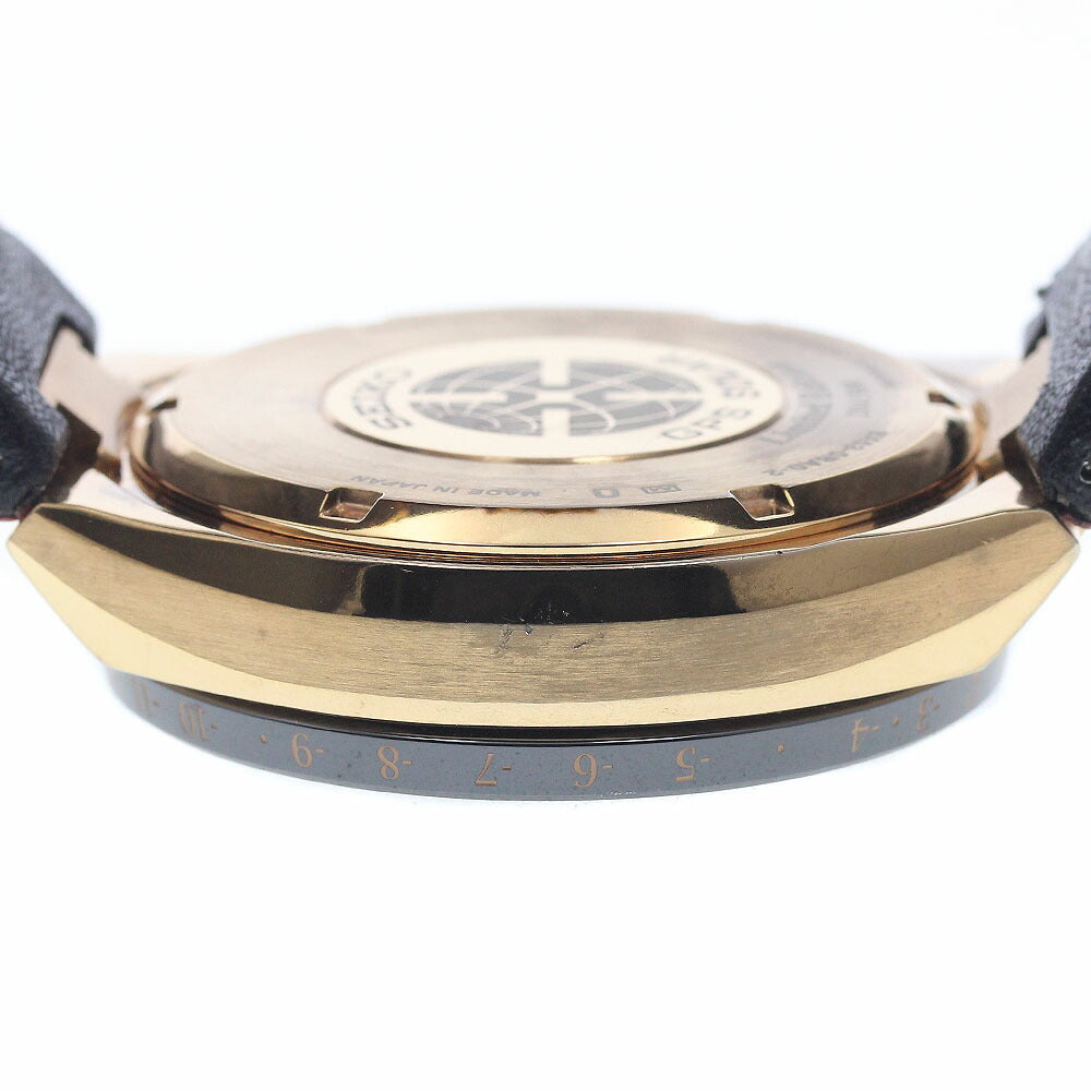 SEIKO SBXB158/8X53-0BA0-2 Astron Executive Line Limited Edition of 500 10 Diamonds Solar-Powered Radio-Controlled Men's Watch Good Condition Warranty Card Included