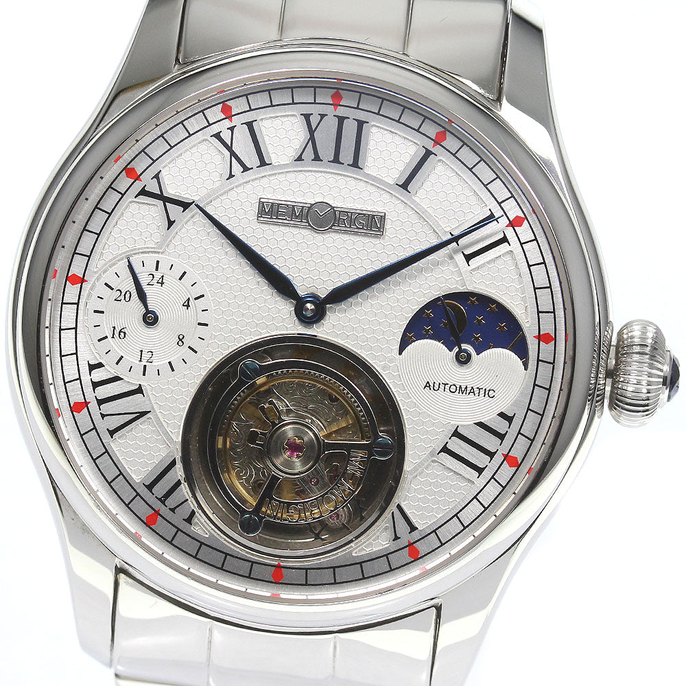 MEMORIGIN 4894379310411 Orbit GMT Tourbillon Automatic Men's Watch Good Condition Box and Warranty Card Included