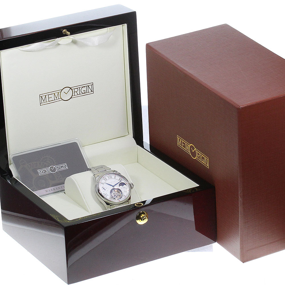 MEMORIGIN 4894379310411 Orbit GMT Tourbillon Automatic Men's Watch Good Condition Box and Warranty Card Included