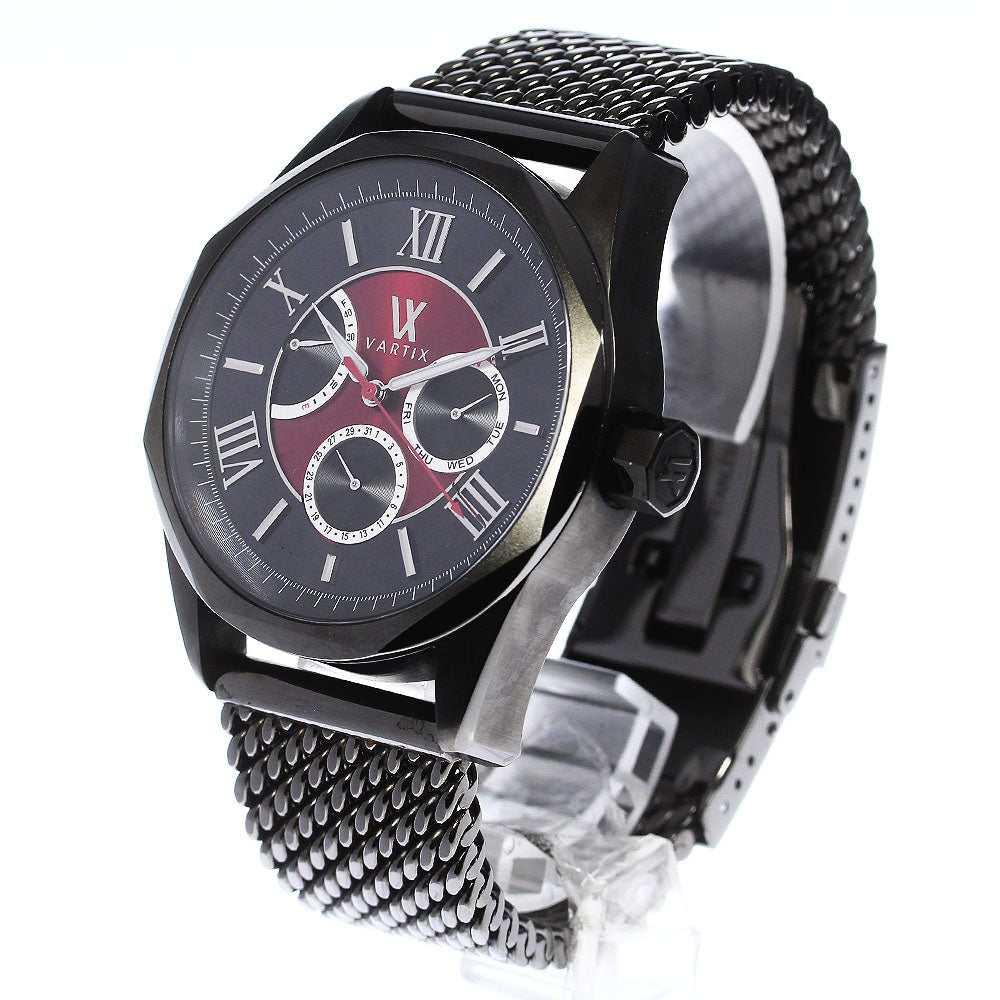 VARTIX PR02B ALIVE Day Date Power Reserve Automatic Men's Watch with Box and Warranty