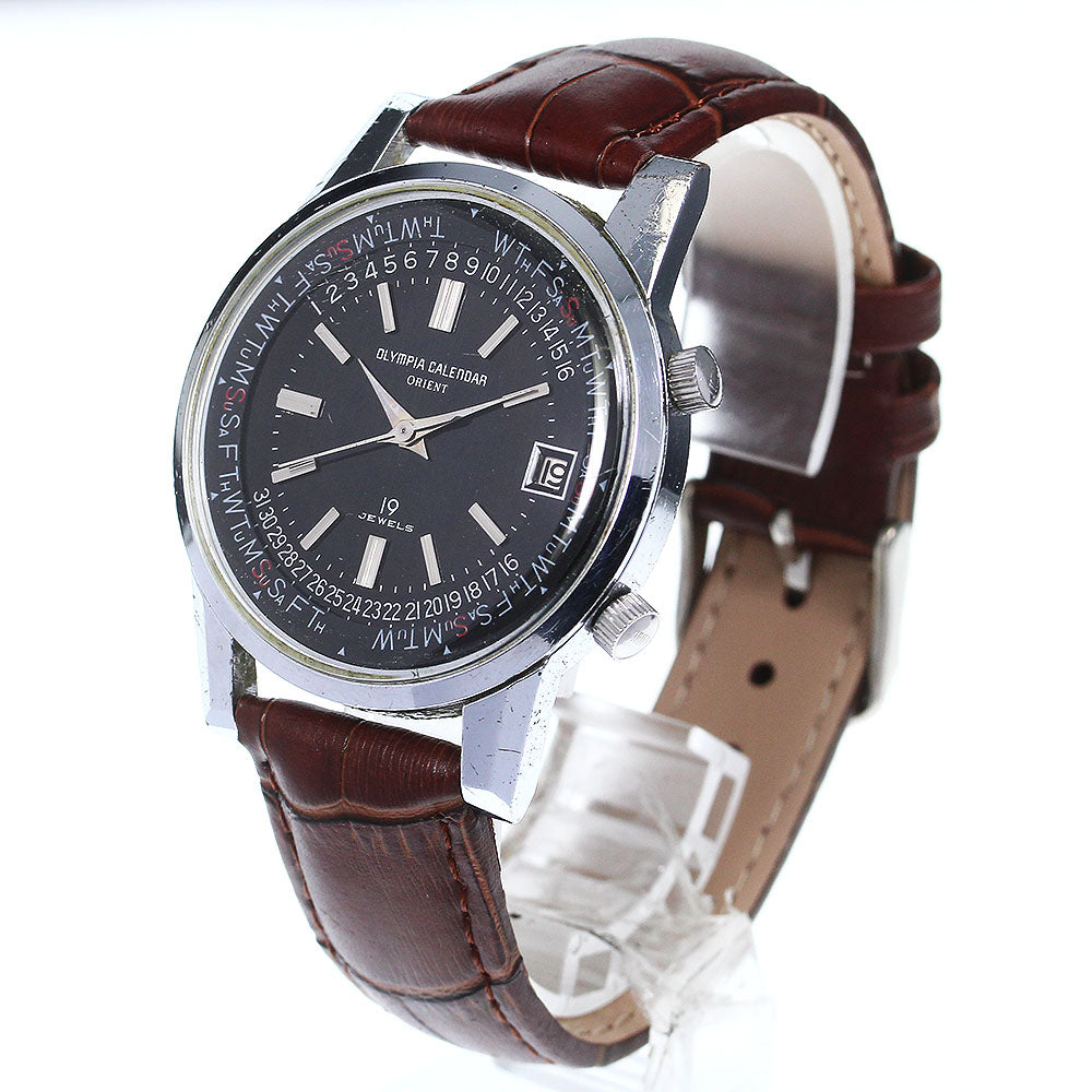 ORIENT Olympia Calendar Date Manual Winding Men's Watch