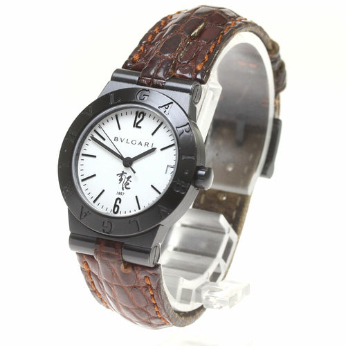 BVLGARI LC29S Diagono Sport Limited Edition Hong Kong Handover Commemoration Model Date Automatic Women's Watch