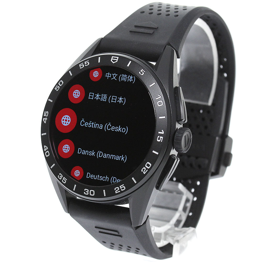 TAG HEUER SBR8A80.BT6261 Connected Caliber E4 Quartz Men's Watch Excellent Condition Box and Warranty Card Included