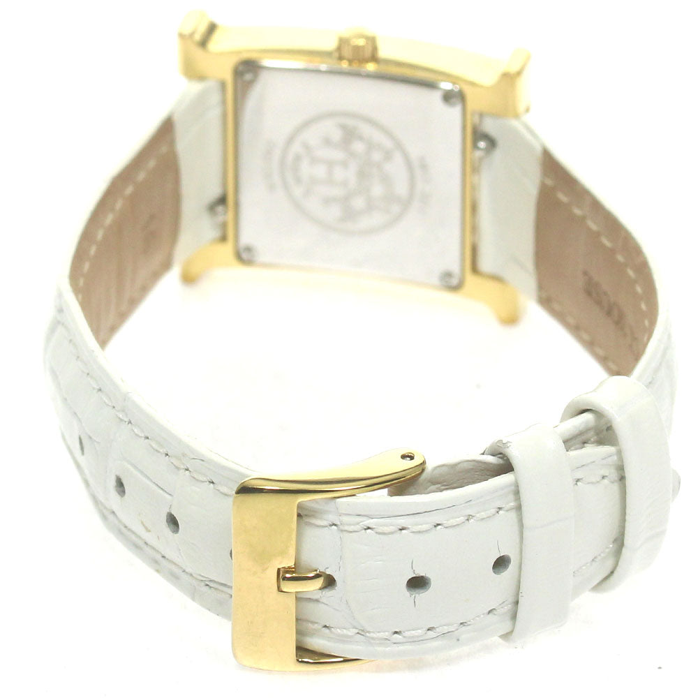 HERMES HH1.201 H Watch Quartz Women's with inner box and warranty card