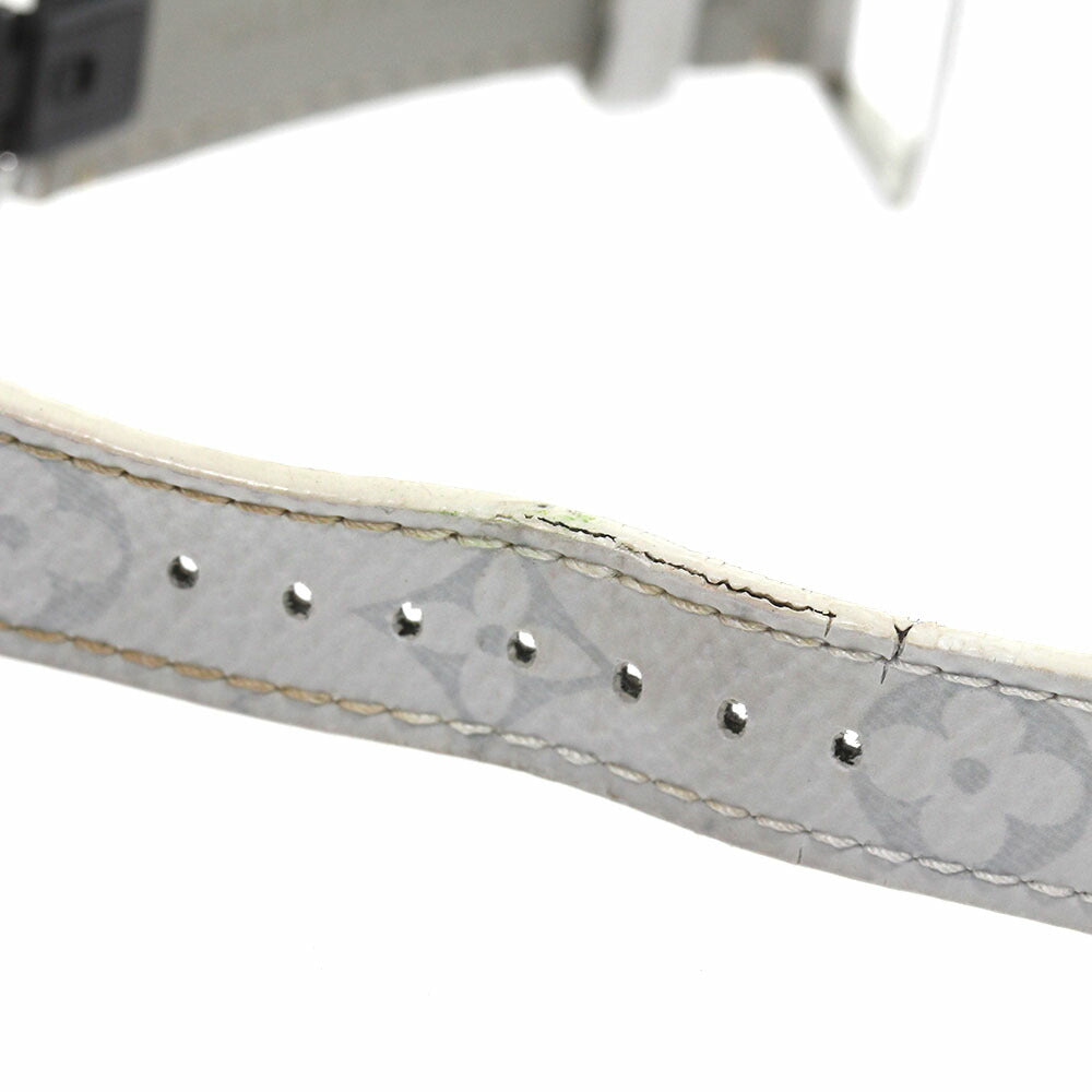 LOUIS VUITTON Q13MJ Tambour Slim MM 8P Diamond Quartz Women's Watch with Box and Warranty