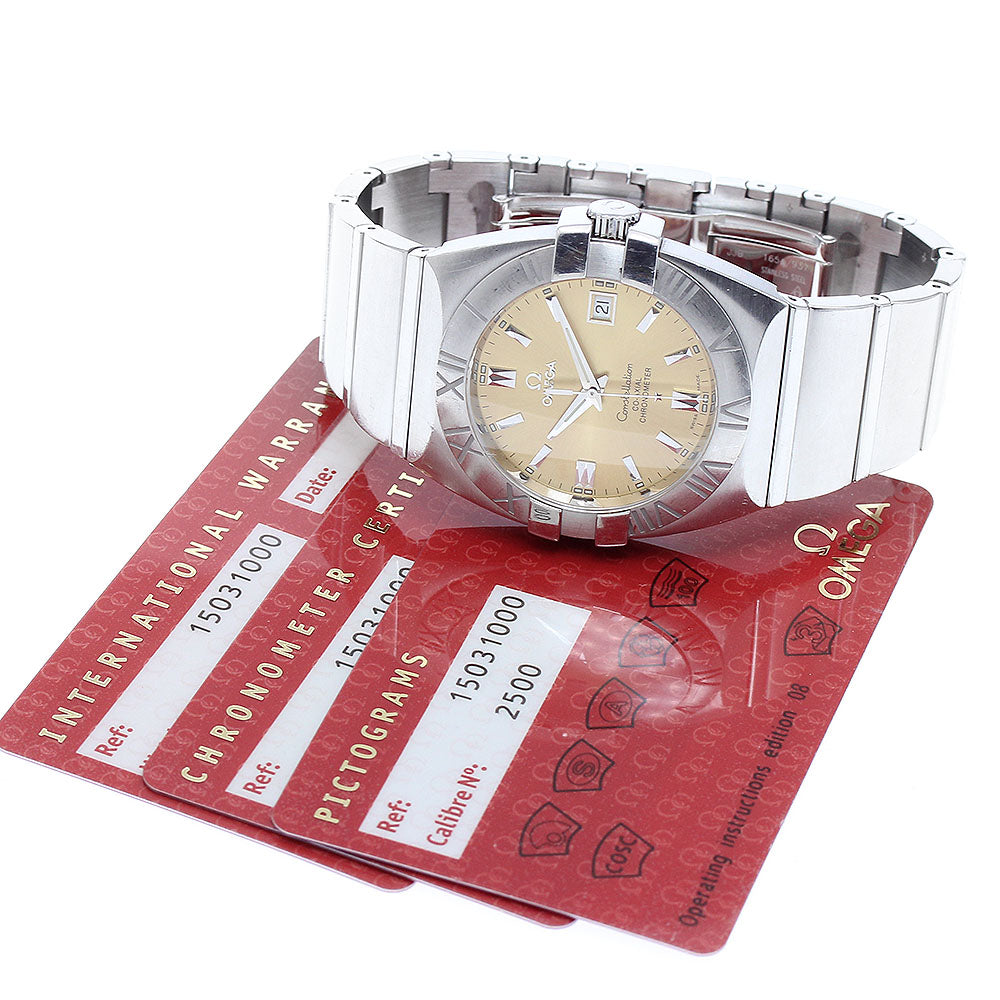 OMEGA 1503.10 Constellation Date Automatic Men's Watch with Warranty