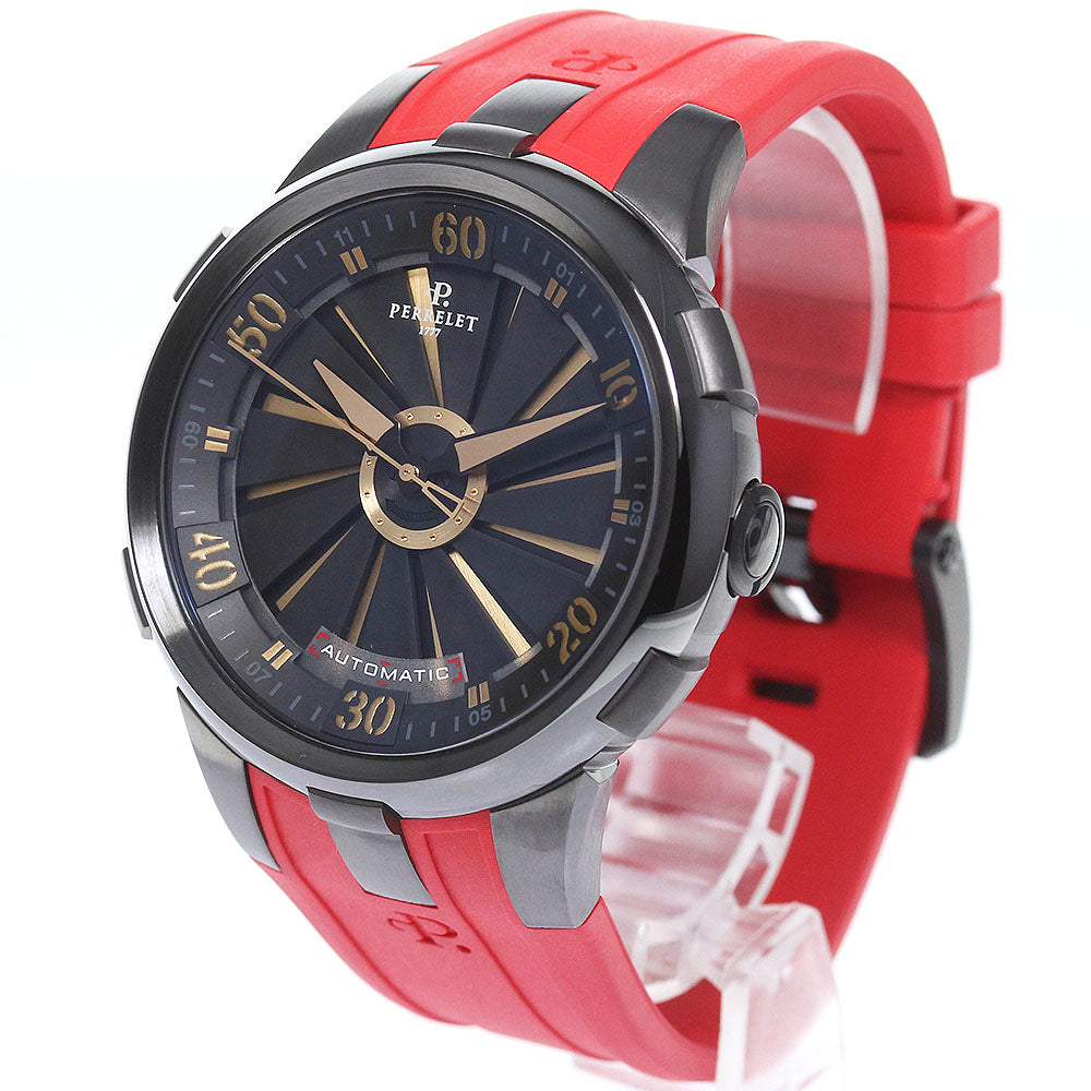 PERRELET A4053 Turbine XL Vegas Automatic Men's Watch Unused Box and Warranty Card Included
