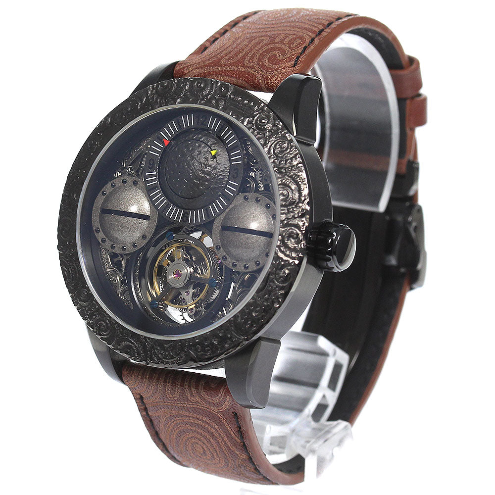 Toshyu Fukami Jomon Tourbillon Manual Winding Men's Watch Good Condition