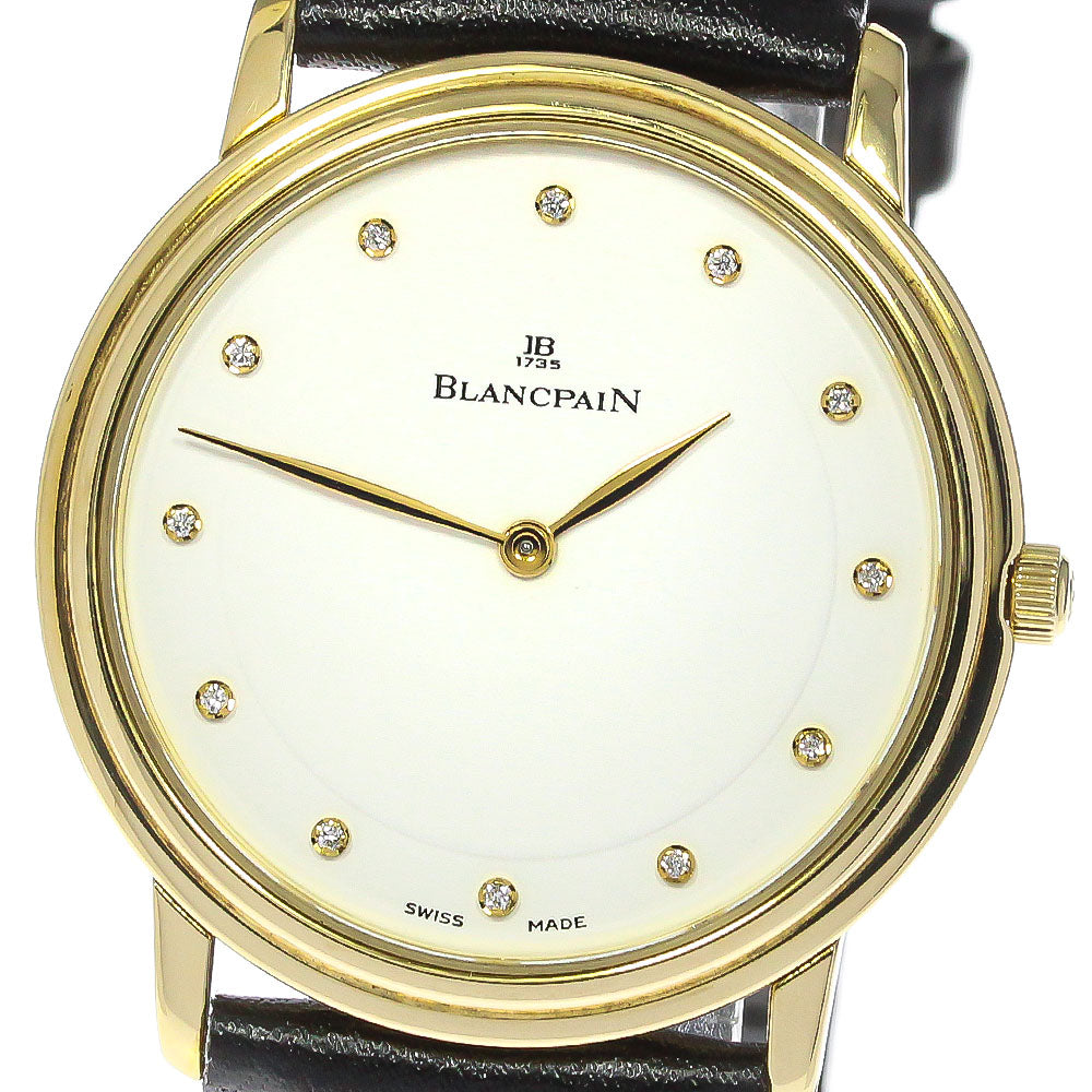 Blancpain Villeret Ultra Slim K18YG Cal.21 Manual Winding Men's