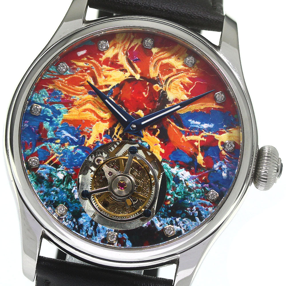 Toshyu Fukami Pacific Ocean Sunrise Limited Edition 200 pieces Tourbillon 12P Manual Winding Men's