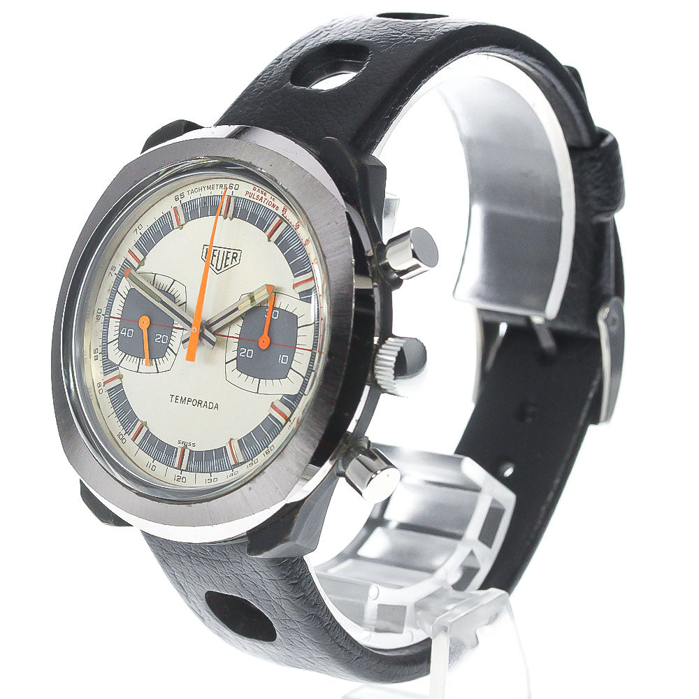 Heuer 733.809 Temporada Vintage Chronograph Manual Winding Men's