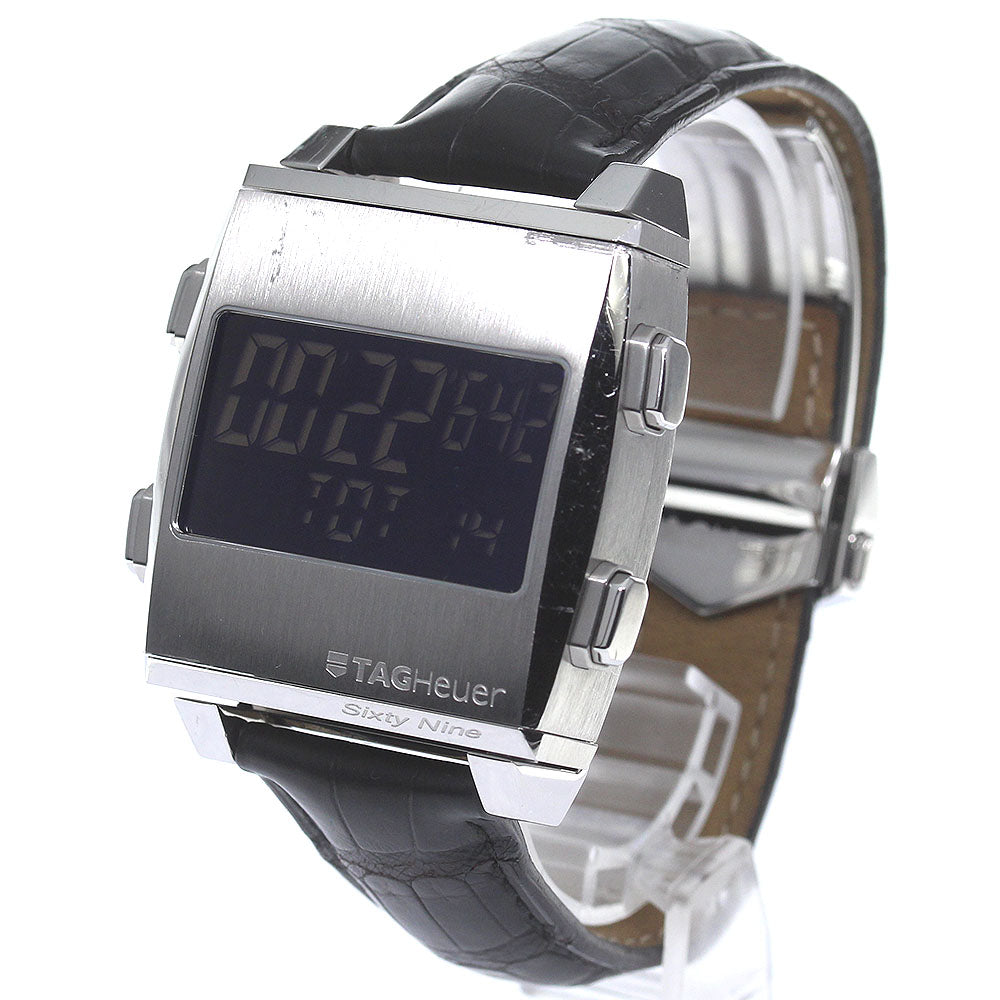 TAG HEUER CW9110-0 Monaco 69 Manual Winding Men's Watch Manufacturer Maintenance Completed