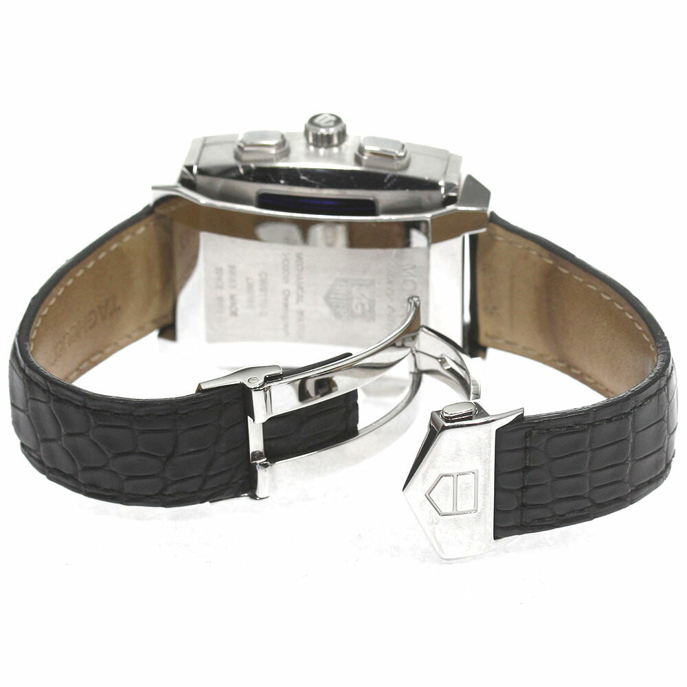 TAG HEUER CW9110-0 Monaco 69 Manual Winding Men's Watch Manufacturer Maintenance Completed