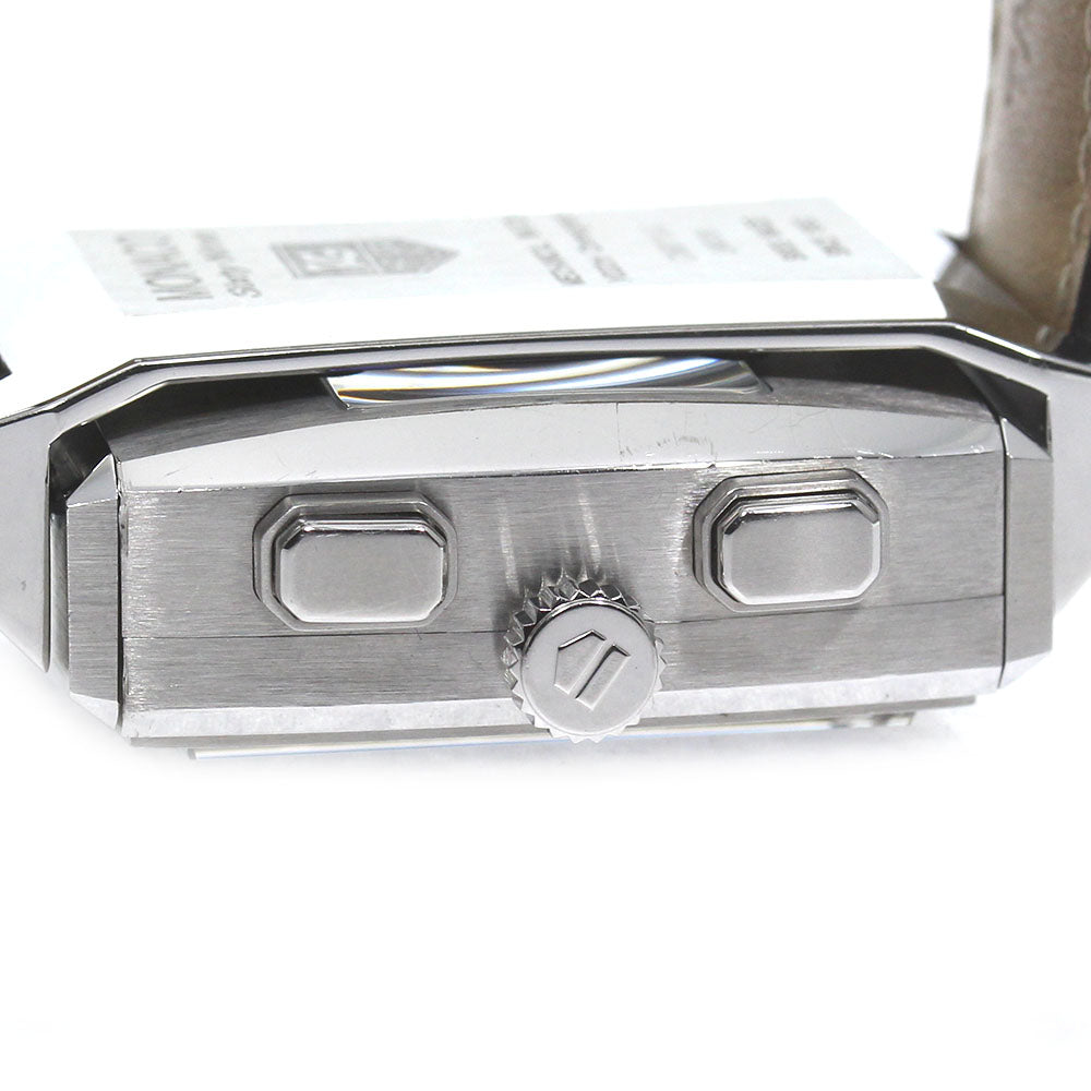 TAG HEUER CW9110-0 Monaco 69 Manual Winding Men's Watch Manufacturer Maintenance Completed