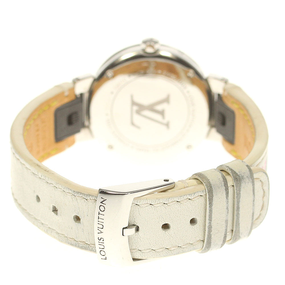 LOUIS VUITTON Q8J10 Tambour Moon Star Quartz Women's Watch with Box and Warranty