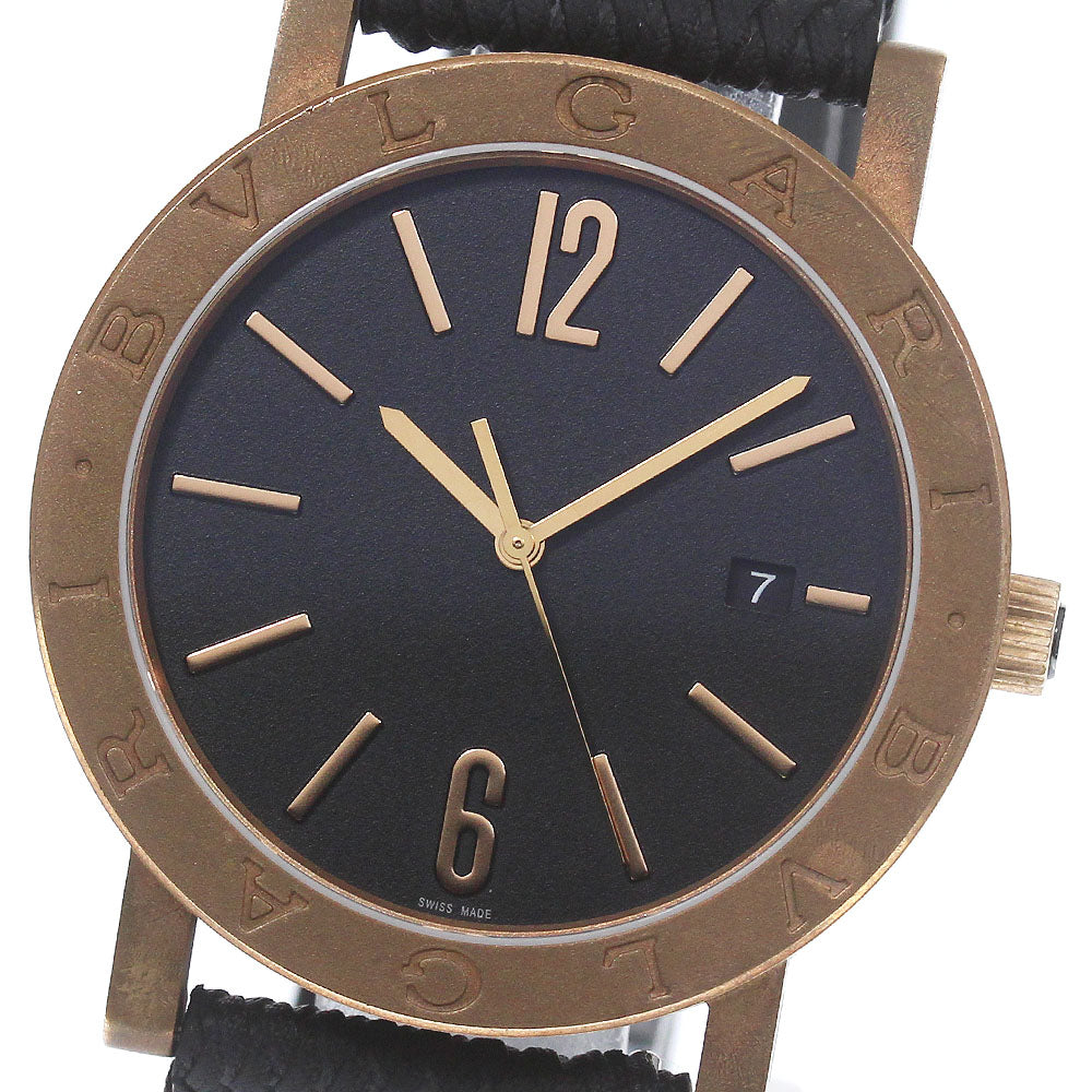 BVLGARI BB41B Solotempo Date Automatic Men's Watch in Good Condition
