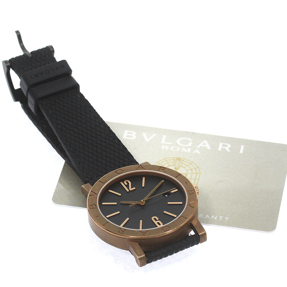 BVLGARI BB41B Solotempo Date Automatic Men's Watch in Good Condition