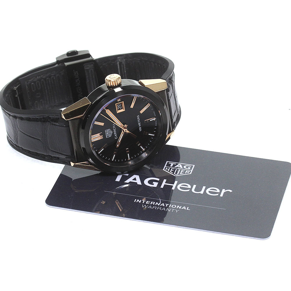 TAG HEUER WBG1350.FC6418 Carrera Date Quartz Boys Watch with Warranty