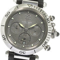 CARTIER W3107355 Pasha 38 Chronograph Date Automatic Men's Watch with Warranty