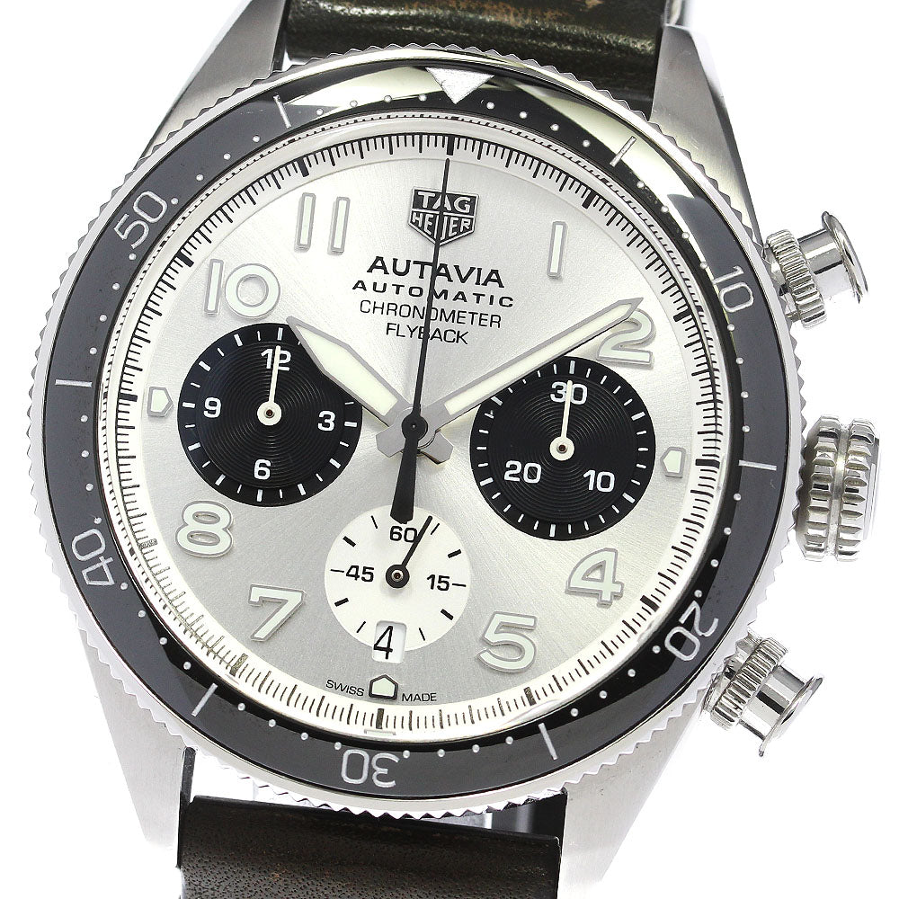 TAG HEUER CBE511B Autavia Flyback Chronometer Automatic Men's Watch with Box and Warranty