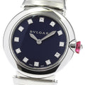 BVLGARI LU28S Lucea 12P Diamond Quartz Women's Watch Excellent Condition Box and Warranty Card Included